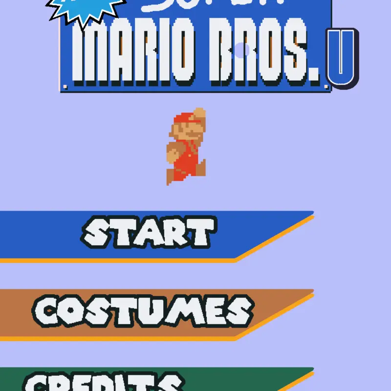 Super Mario Bros. U by @DaniellaOliveiraRibe