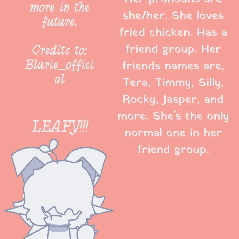 MY OCS by @LEAFY_HERE