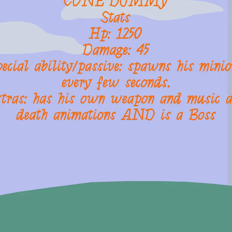 Cone dummy boss by @Sharpybro66