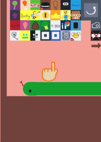 The drinks don't work (it's just the snake)