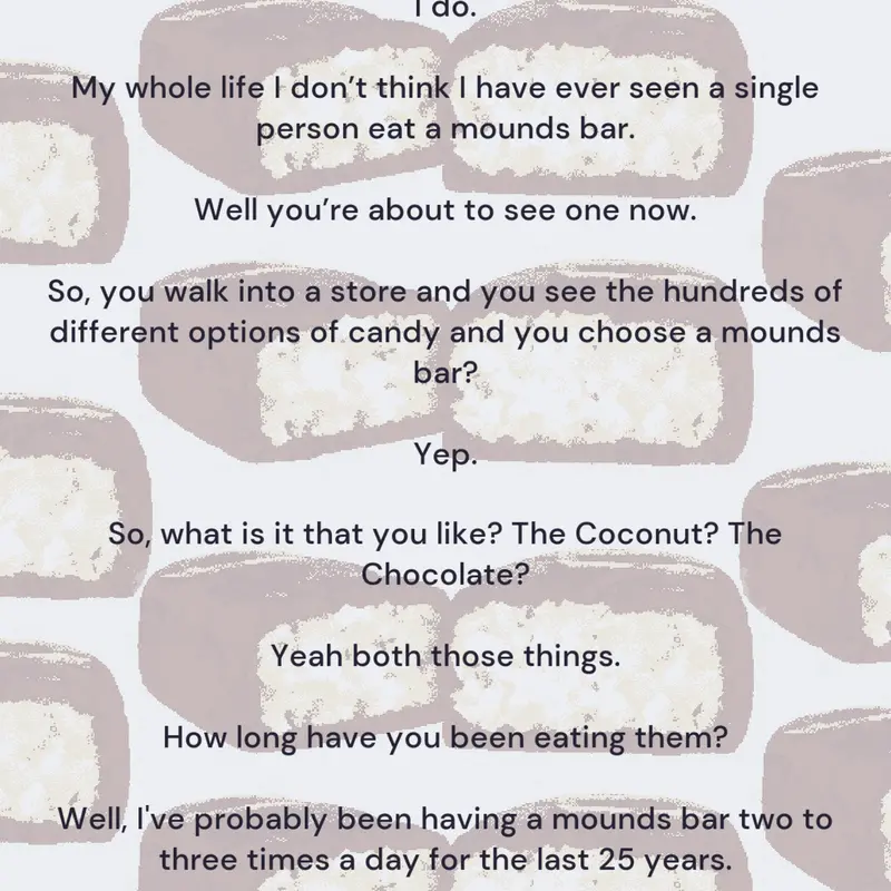 Want half a Mounds Bar? by @Mounds