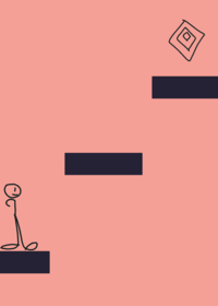Slingshot platformer