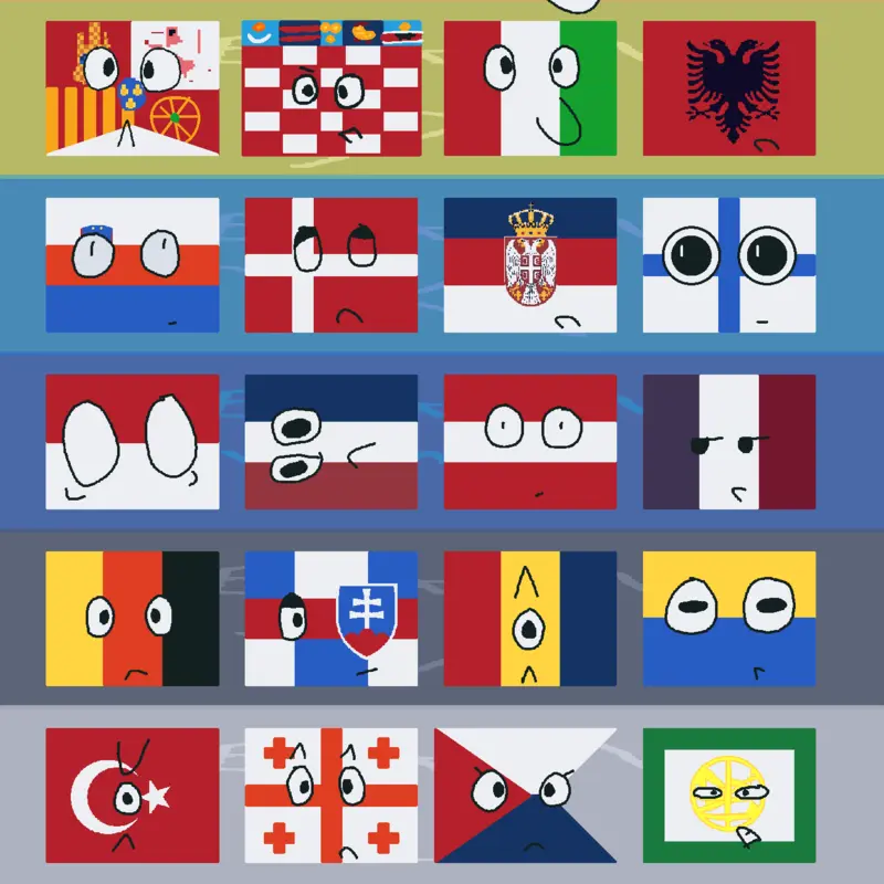 Flag band by @Francisco2026Pyramixed