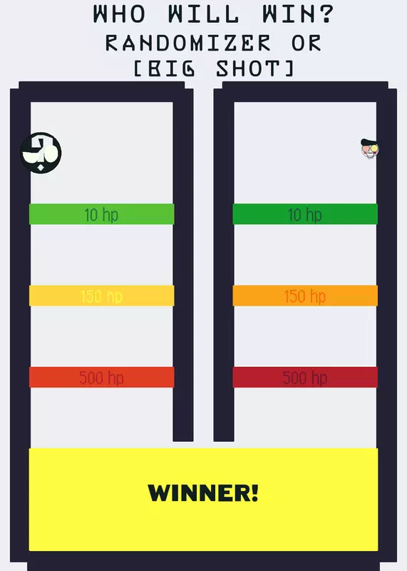 Randomizer vs [BIG SHOT] by @fries_bfdi