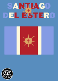 Flag band: santiego del estero