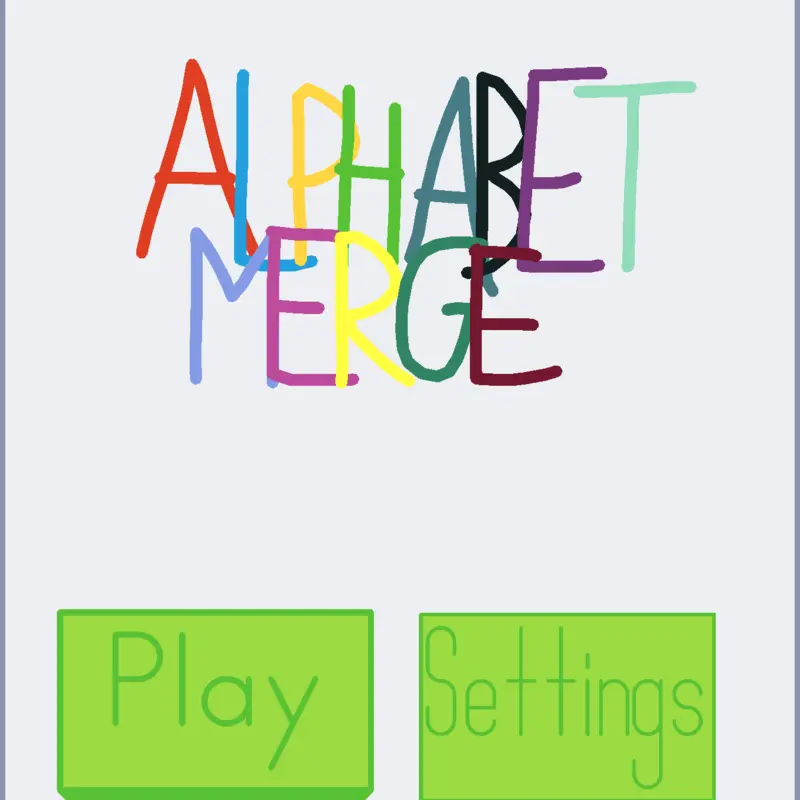 Alphabet Merge by @OscarsFunnyWorldCatInDay