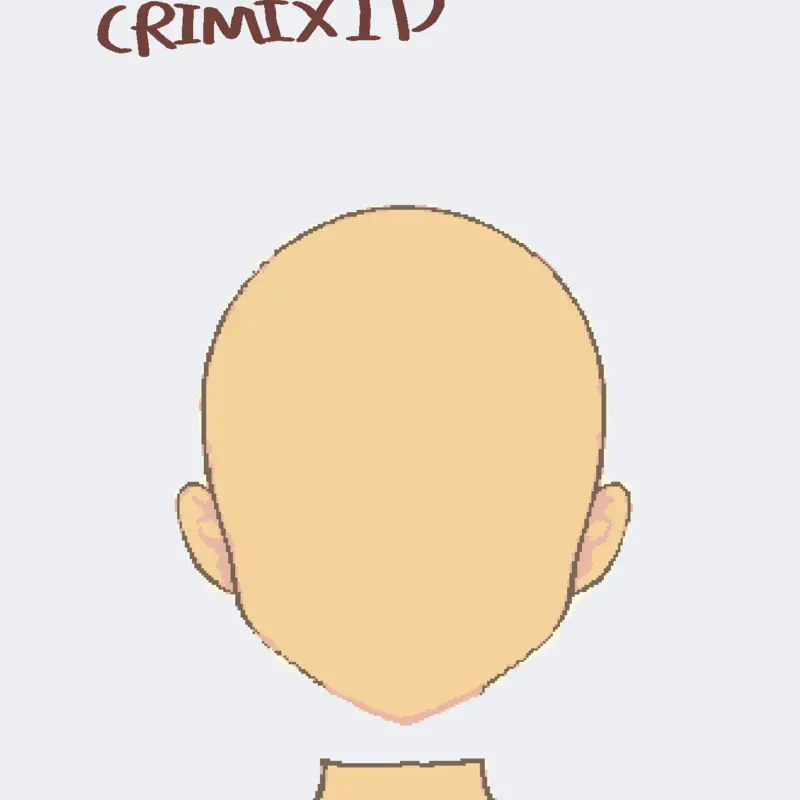 Draw its wig AND face by @Dalal_