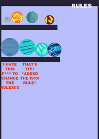 Hypotetical planet