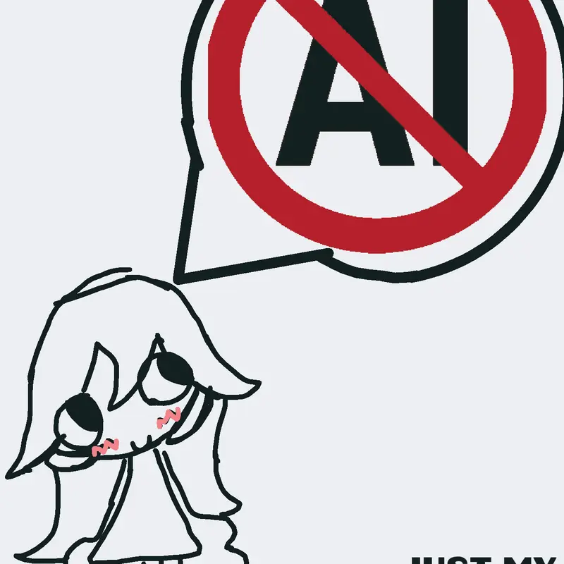 NO TO AI✊ by @slay_shrek