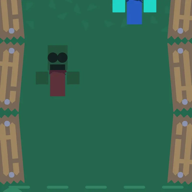 Zombie attack but mine 2 by @zeke_TH