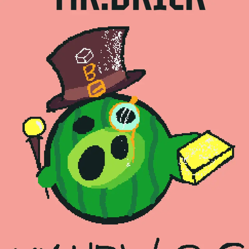 MR.BRICK by @watermelon_pig