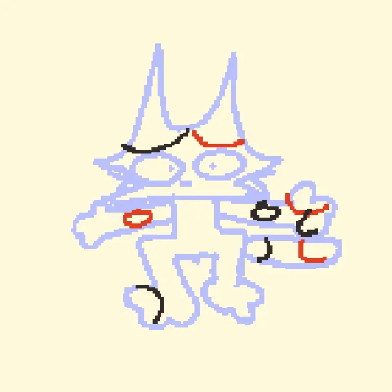 Calico cat dancin by @fluffys_account15
