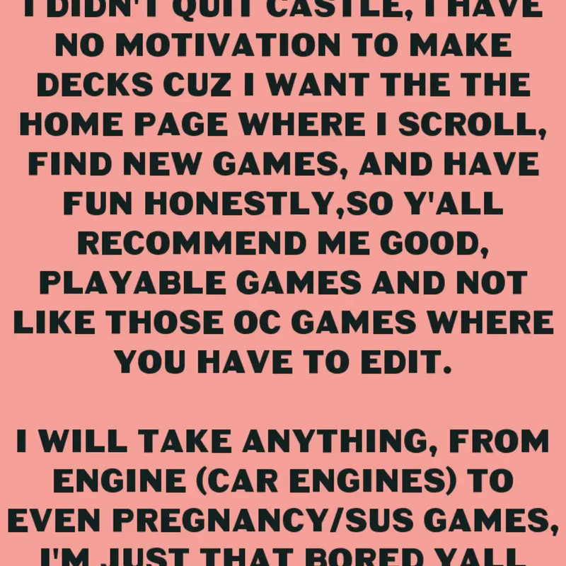 My speech for no reasons by @Not_bluudude111