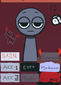 Make your own sprunki character!