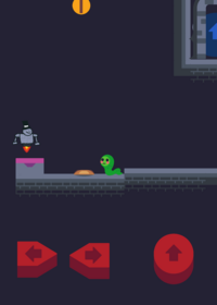 just tried making a platformer level