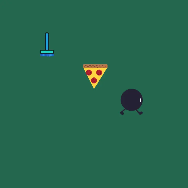 Take care of your pizza (veta) by @blueandleit