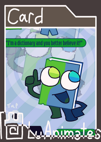 Character Card - Book (BFDI)