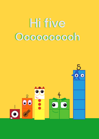 Numberblocks band present for @chloe04