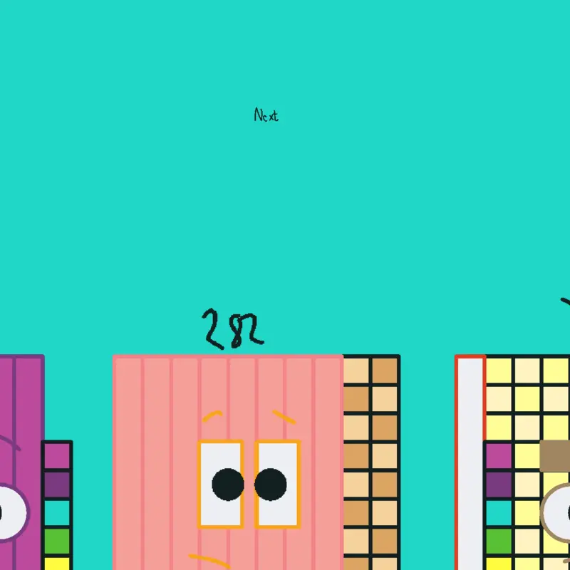 Numberblocks boss numbers by @finalboss4factorial