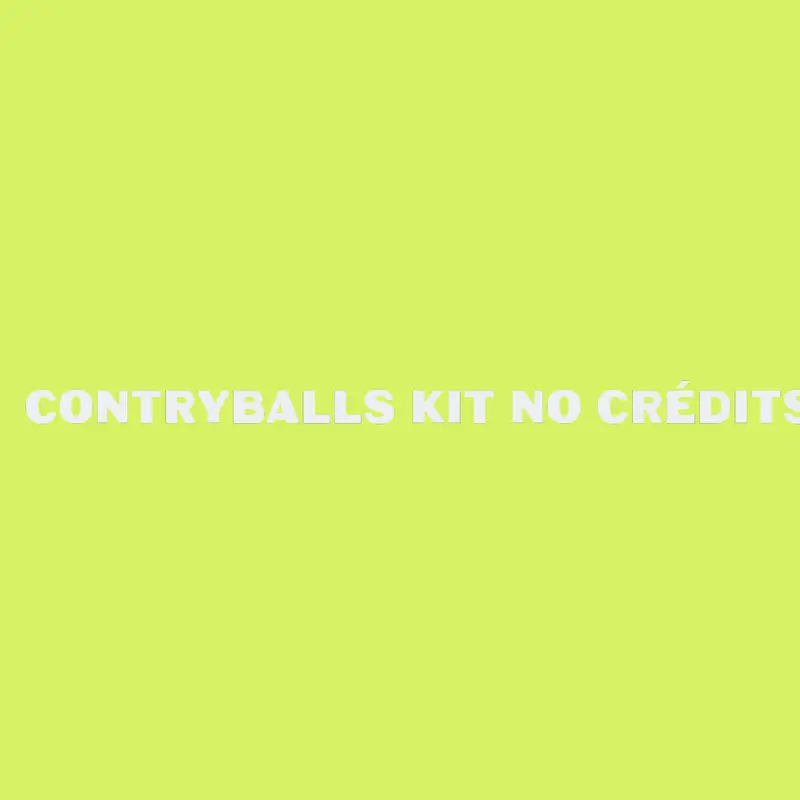 Contryballs kit free no crédits by @BRAYAN67