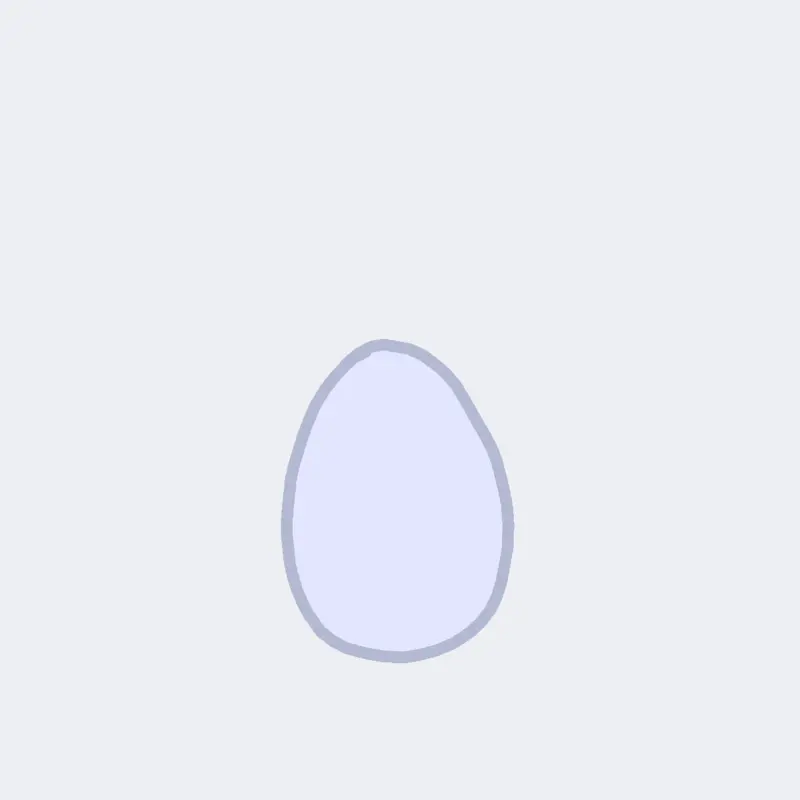 Egg by @-_White_FigureMan_-