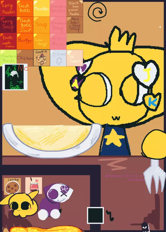 Feed my cookies by @Eiyuru-P