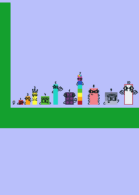 Numberblocks battle of fight