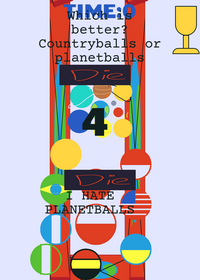 COUNTRYBALLS VS PLANETBALLS