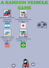 A random vehicles game !
