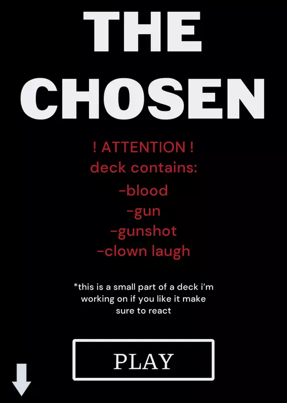 The Chosen by @SnowPlor