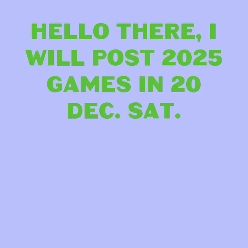 Game by @boxred