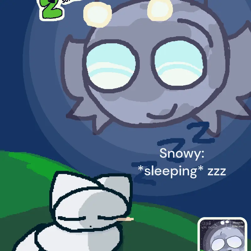 Snowy by @nor_kitty_official