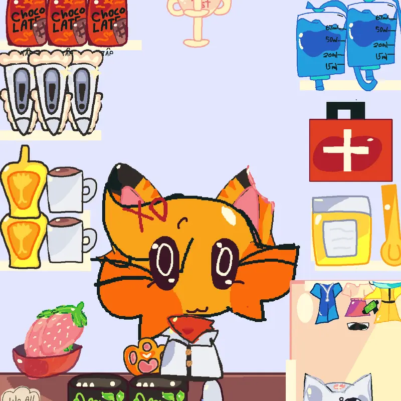 ASMR make fun cute animal hospital by @Charlie_cute