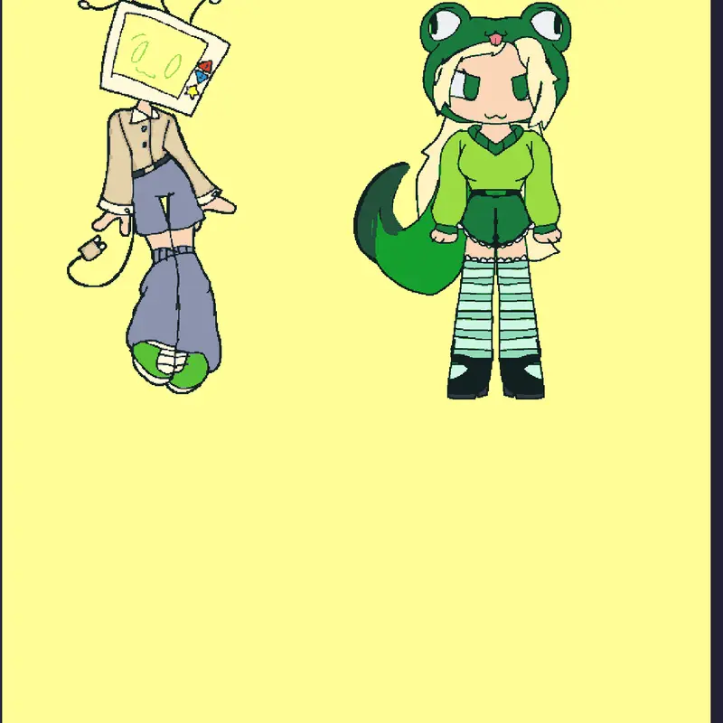 Random just gabut only (I'm indo ok???) by @MapleTheSyrupCat