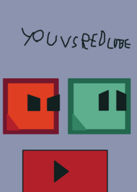 you vs Red cube