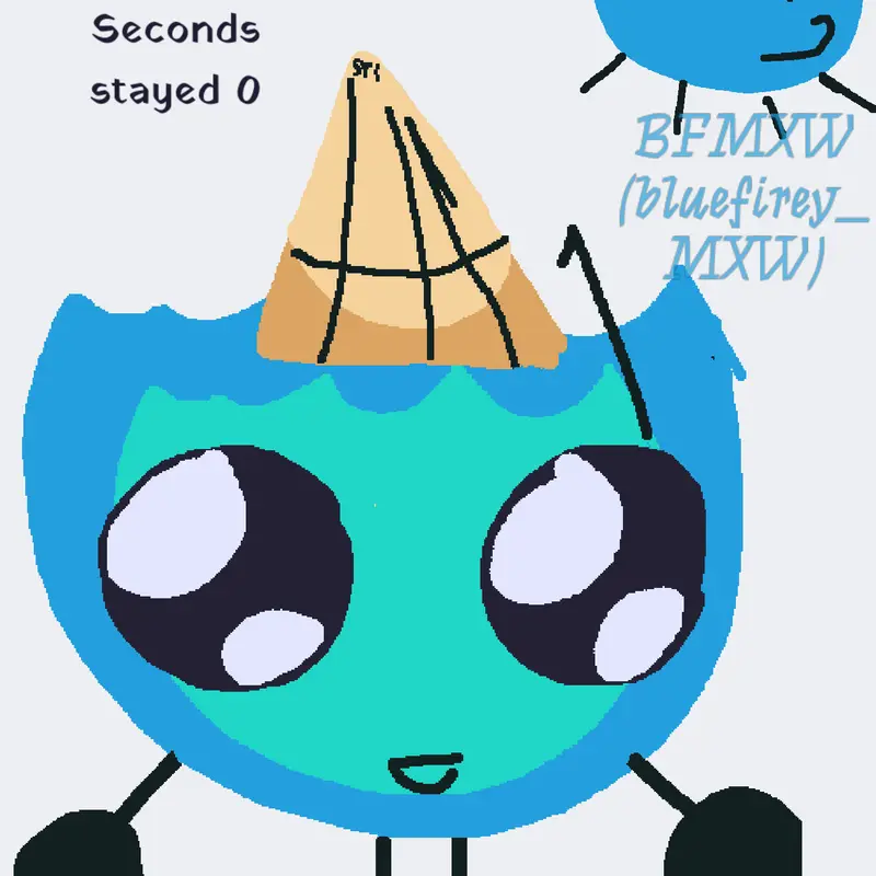 I'm a unicorn and I have horn! Ft. Blue by @-_Xavier_-
