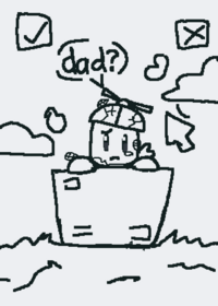 fixed his hat a lil bit