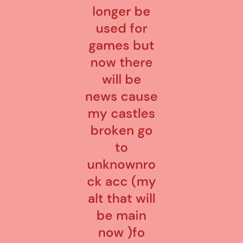 Game by @castleantibullyingrockeh