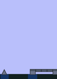 Cube Dash com contador de Pulo (criem fases...