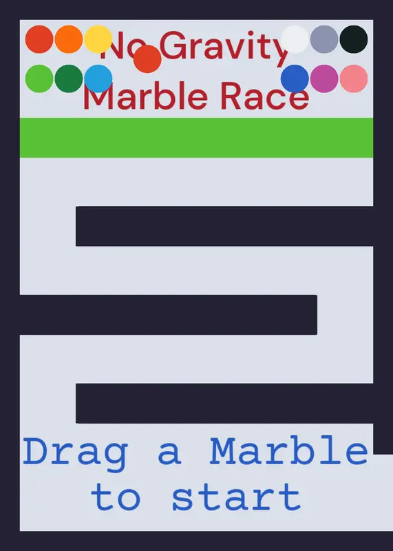 No Gravity Marble Race by @Castle_Marble_Races