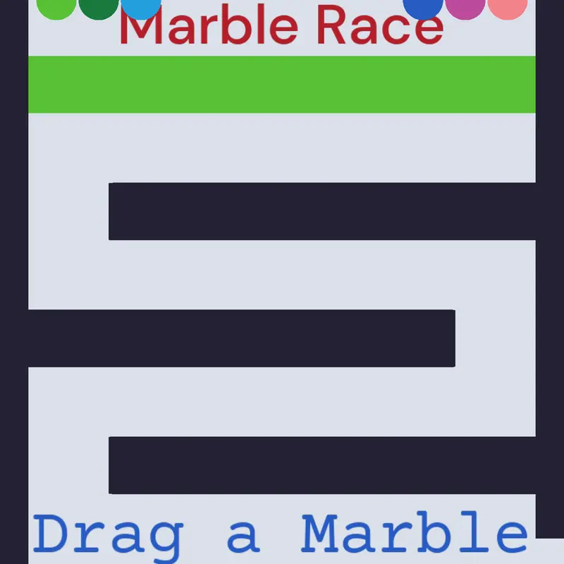 No Gravity Marble Race by @Castle_Marble_Races