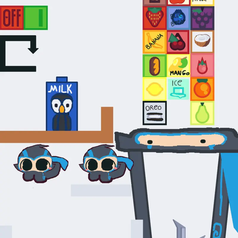 Blender game Bear themed by @Oliwix-2009