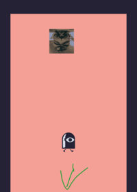 Escape from the angry kitty