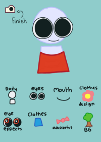make your sprunki styled avatar!