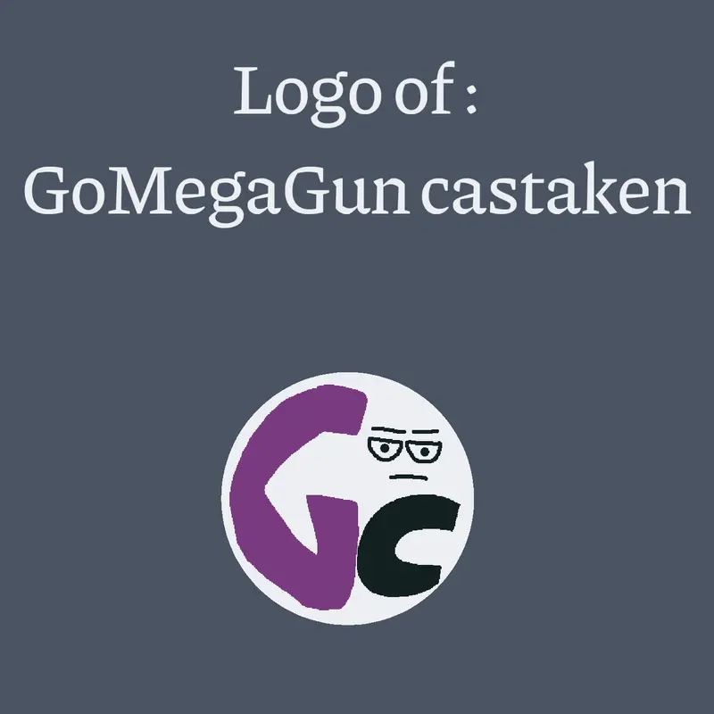 GoMegaGun castaken logo by @GoMegaGun