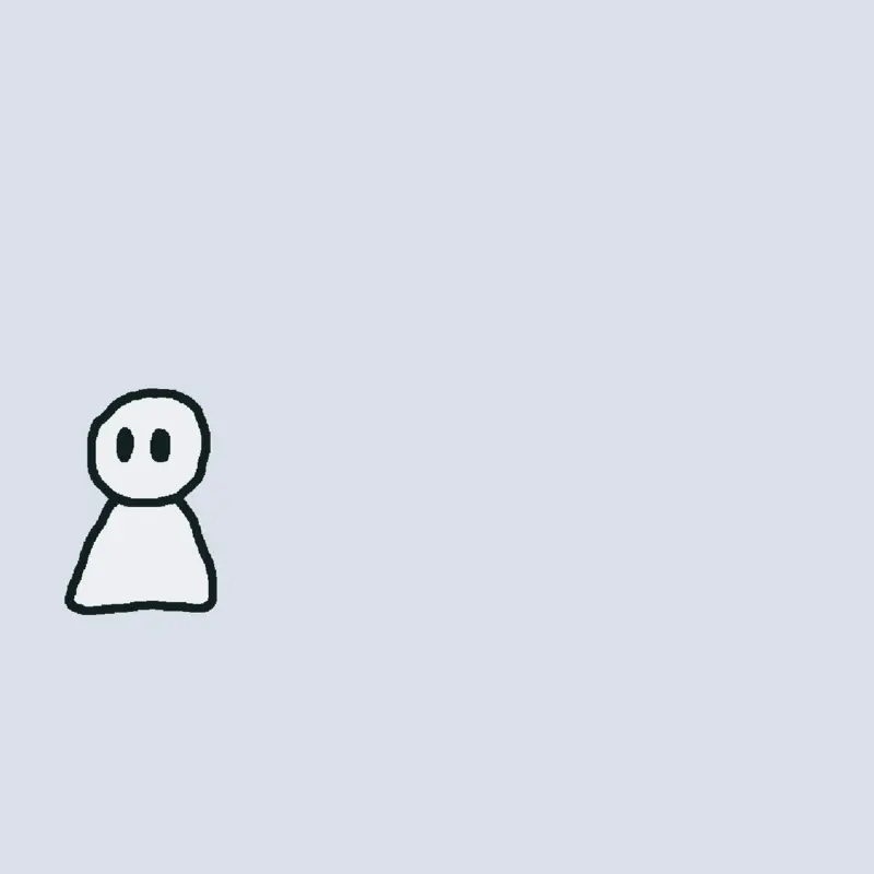 falling down the stairs by @triangle-with-head
