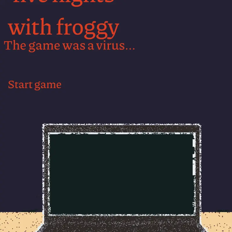 FIVE NIGHTS WITH FROGGY: RANSOMWARE by @cutie_and_friends
