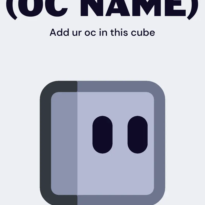 OC cube maker by @-SegaMan_Official-