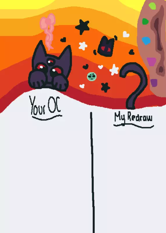 OC redraw :3 by @R4ND0M-C01T
