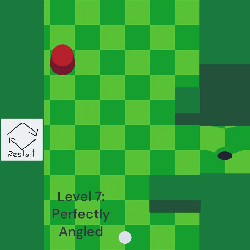 Level 7: Perfectly Angled by @golfercastle